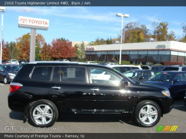 2009 Toyota Highlander Limited 4WD in Black