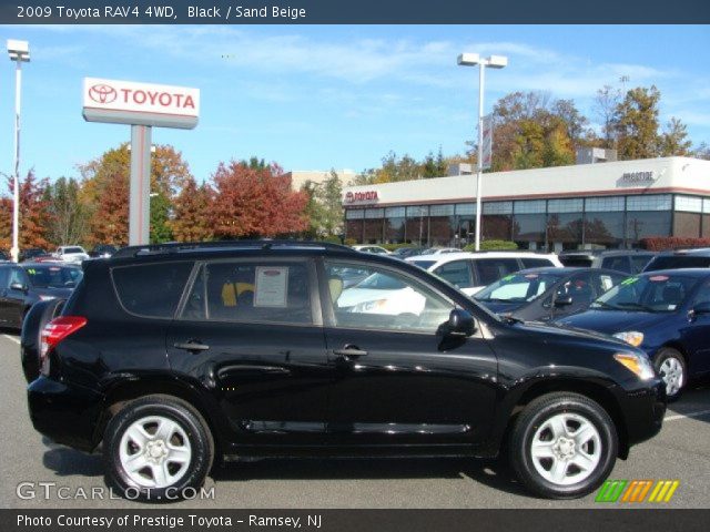 2009 Toyota RAV4 4WD in Black