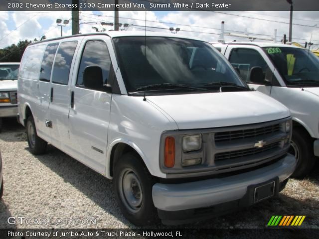 2002 Chevrolet Express 2500 Commercial Van in Summit White