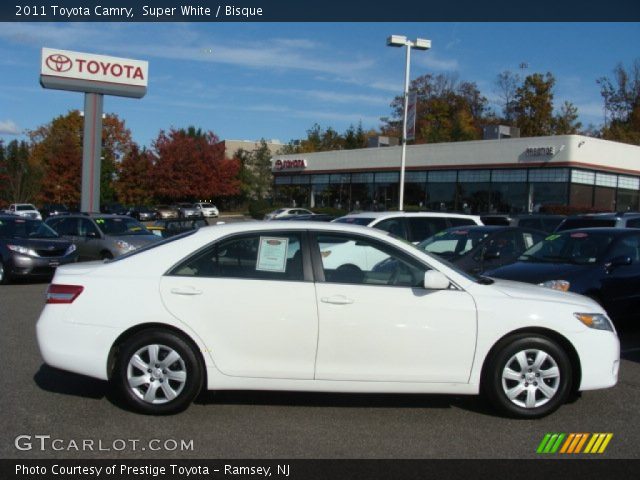 2011 Toyota Camry  in Super White