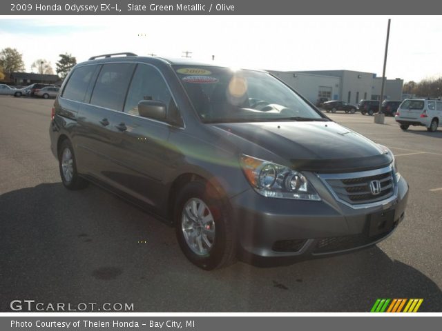 2009 Honda Odyssey EX-L in Slate Green Metallic