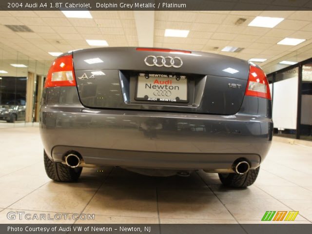 2004 Audi A4 1.8T Cabriolet in Dolphin Grey Metallic