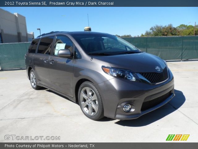 2012 Toyota Sienna SE in Predawn Gray Mica