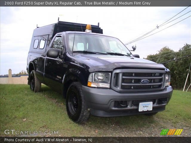 2003 Ford F250 Super Duty XL Regular Cab in True Blue Metallic