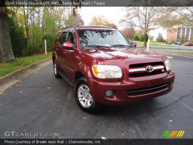 2006 Toyota Sequoia SR5 4WD in Salsa Red Pearl