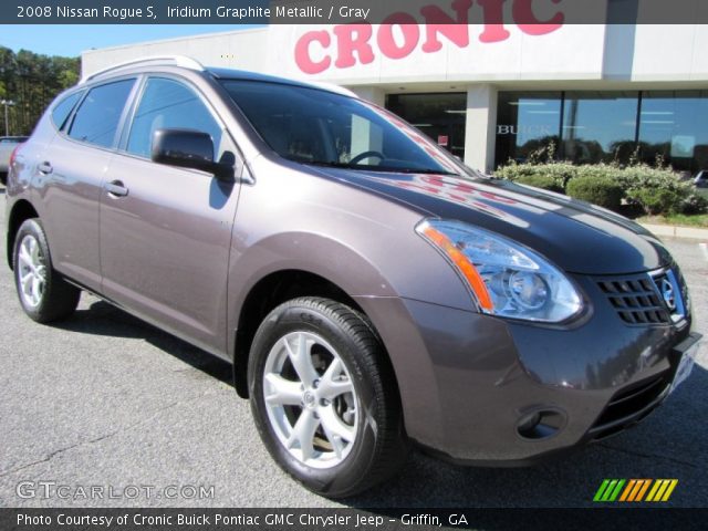 2008 Nissan Rogue S in Iridium Graphite Metallic
