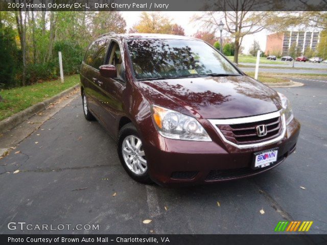2009 Honda Odyssey EX-L in Dark Cherry Pearl
