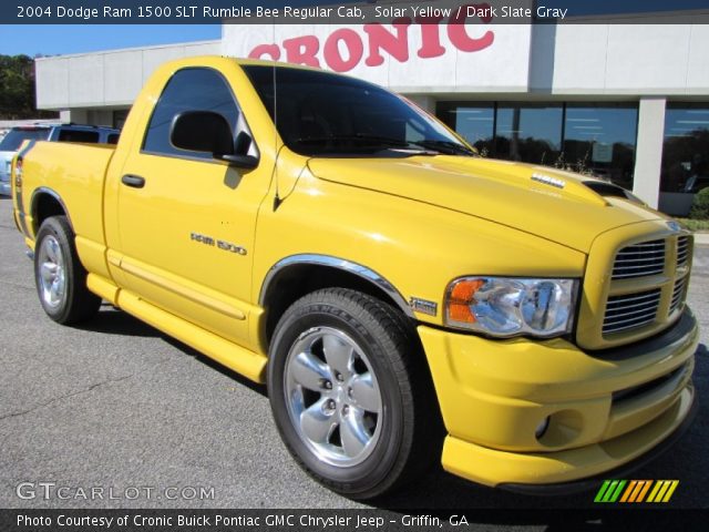 2004 Dodge Ram 1500 SLT Rumble Bee Regular Cab in Solar Yellow