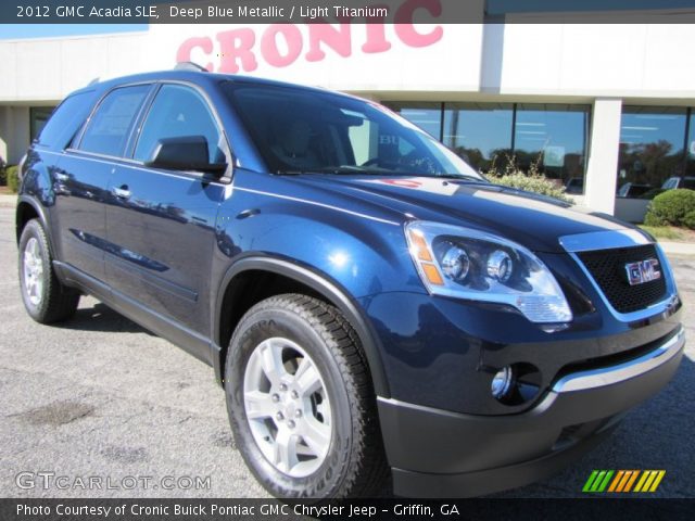 2012 GMC Acadia SLE in Deep Blue Metallic