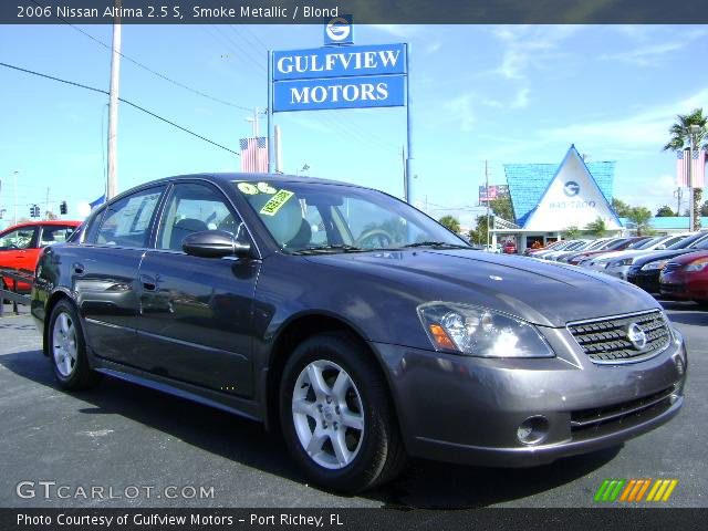 2006 Nissan Altima 2.5 S in Smoke Metallic