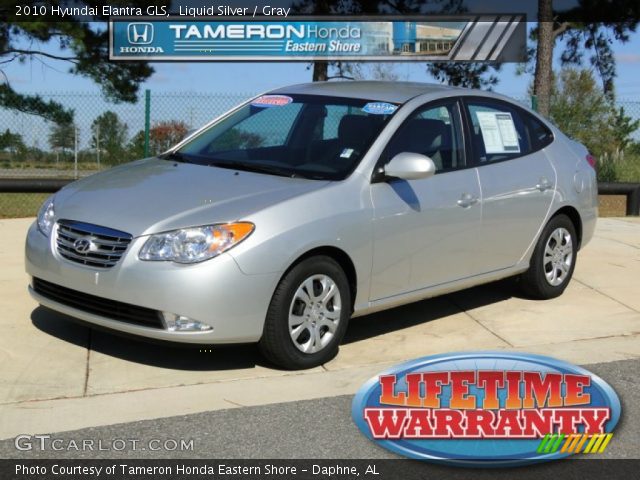 2010 Hyundai Elantra GLS in Liquid Silver