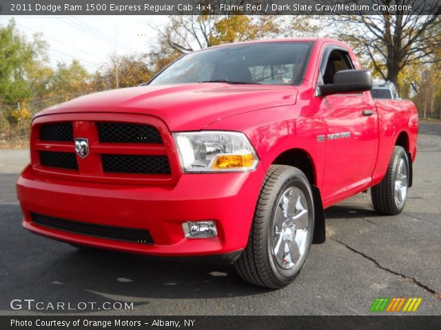 2011 Dodge Ram 1500 Express Regular Cab 4x4 in Flame Red