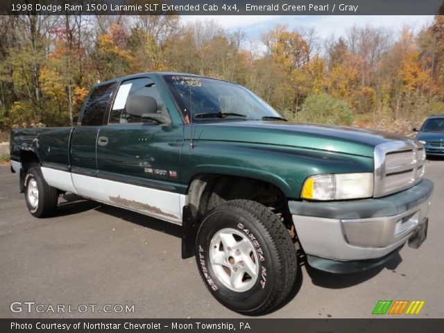 1998 Dodge Ram 1500 Laramie SLT Extended Cab 4x4 in Emerald Green Pearl