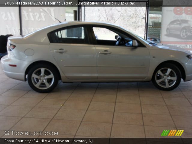 2006 Mazda MAZDA3 s Touring Sedan in Sunlight Silver Metallic