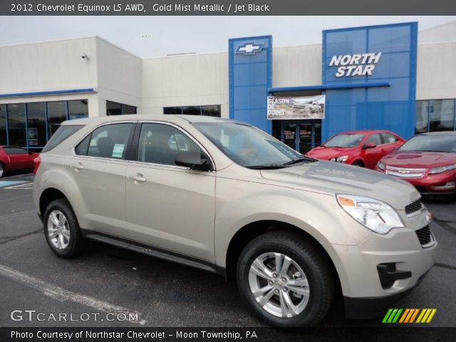 2012 Chevrolet Equinox LS AWD in Gold Mist Metallic
