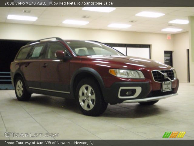2008 Volvo XC70 AWD in Ruby Red Metallic