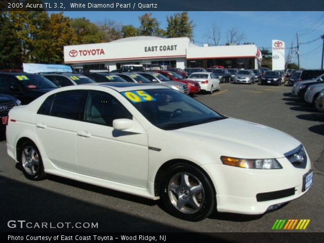 2005 Acura TL 3.2 in White Diamond Pearl