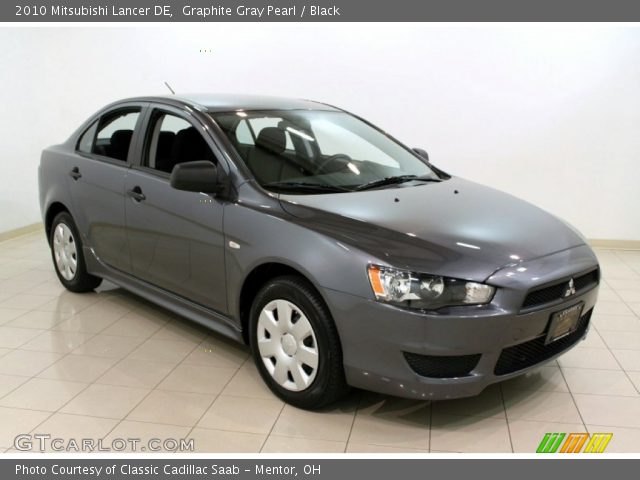 2010 Mitsubishi Lancer DE in Graphite Gray Pearl