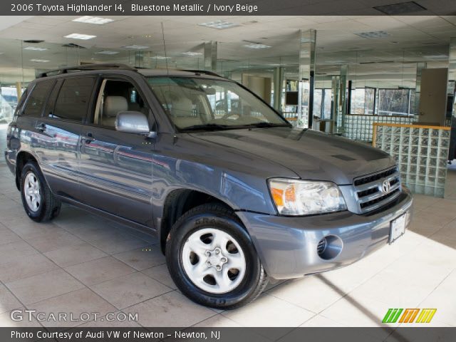 2006 Toyota Highlander I4 in Bluestone Metallic