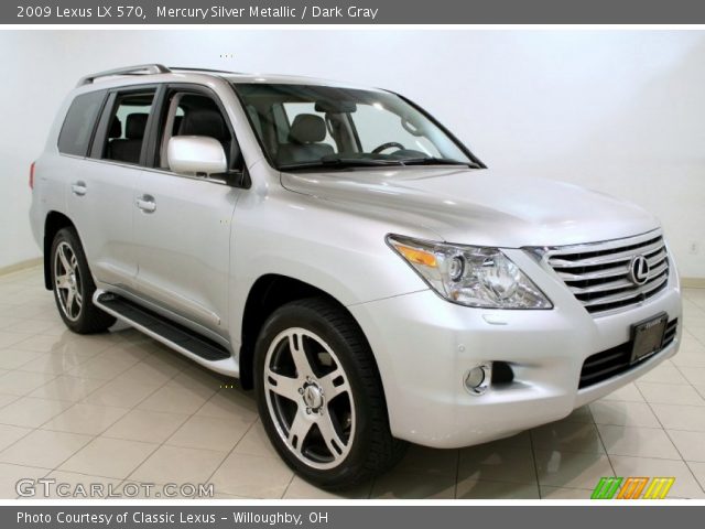 2009 Lexus LX 570 in Mercury Silver Metallic