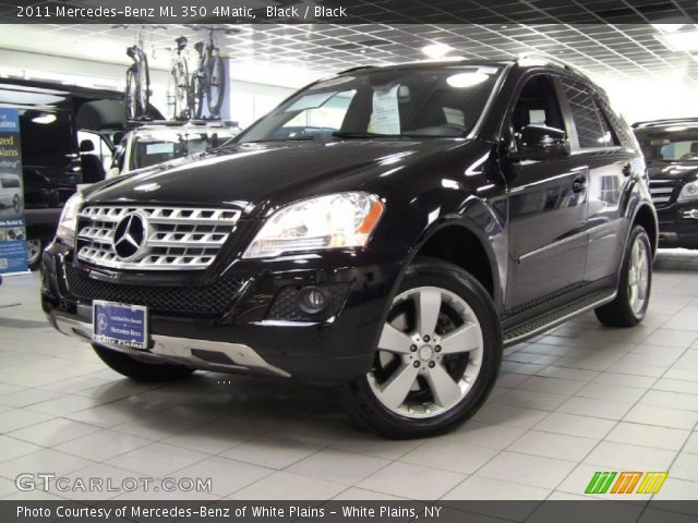 2011 Mercedes-Benz ML 350 4Matic in Black