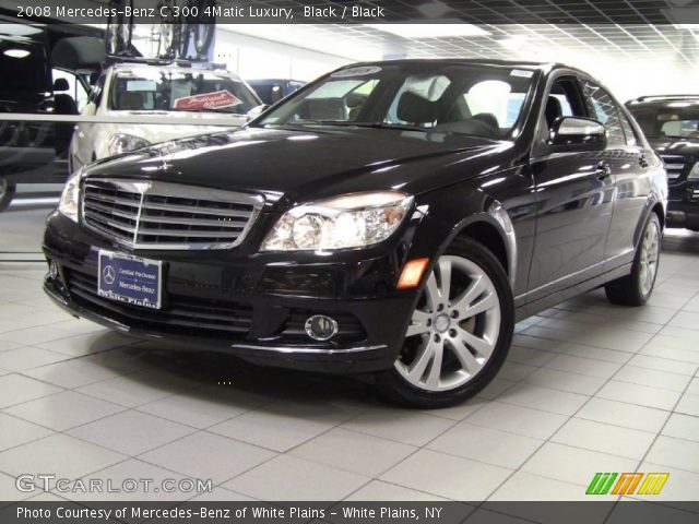 2008 Mercedes-Benz C 300 4Matic Luxury in Black