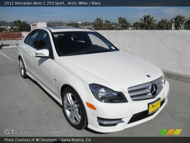 2012 Mercedes-Benz C 250 Sport in Arctic White