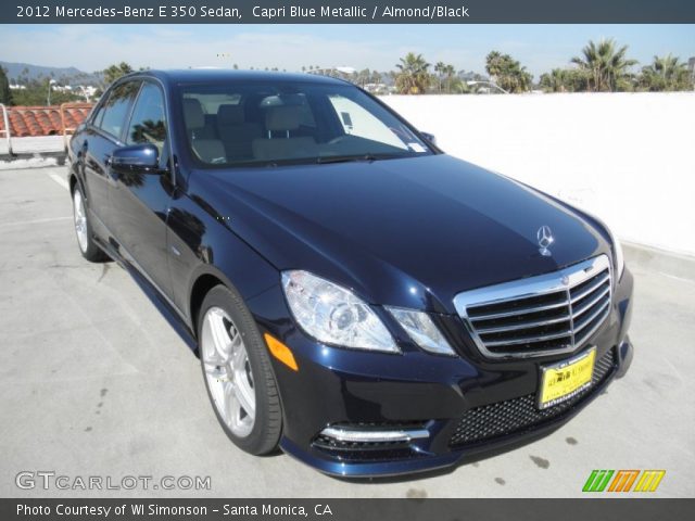 2012 Mercedes-Benz E 350 Sedan in Capri Blue Metallic