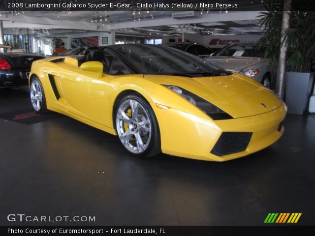 2008 Lamborghini Gallardo Spyder E-Gear in Giallo Halys (Yellow)