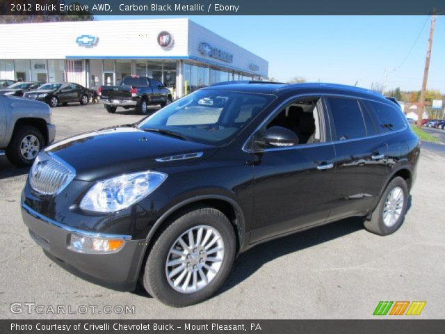 2012 Buick Enclave AWD in Carbon Black Metallic