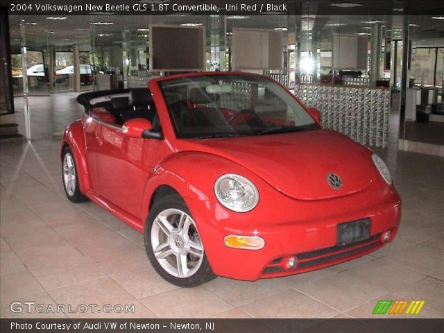 2004 Volkswagen New Beetle GLS 1.8T Convertible in Uni Red