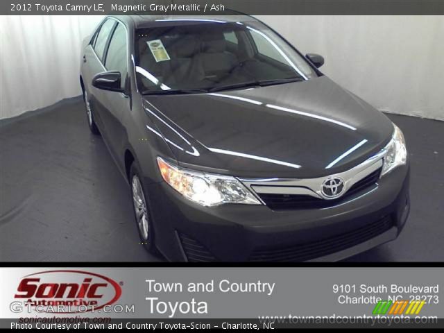 2012 Toyota Camry LE in Magnetic Gray Metallic
