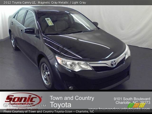 2012 Toyota Camry LE in Magnetic Gray Metallic