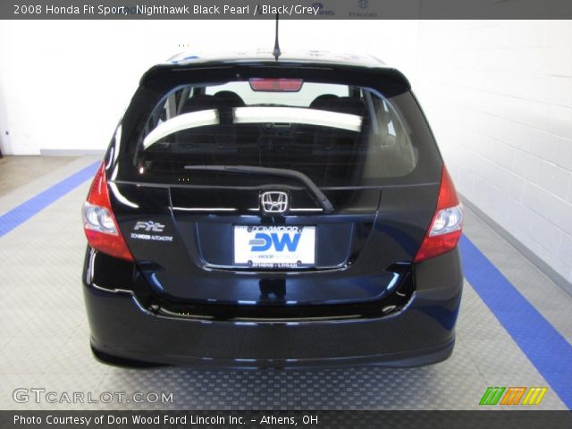 2008 Honda Fit Sport in Nighthawk Black Pearl