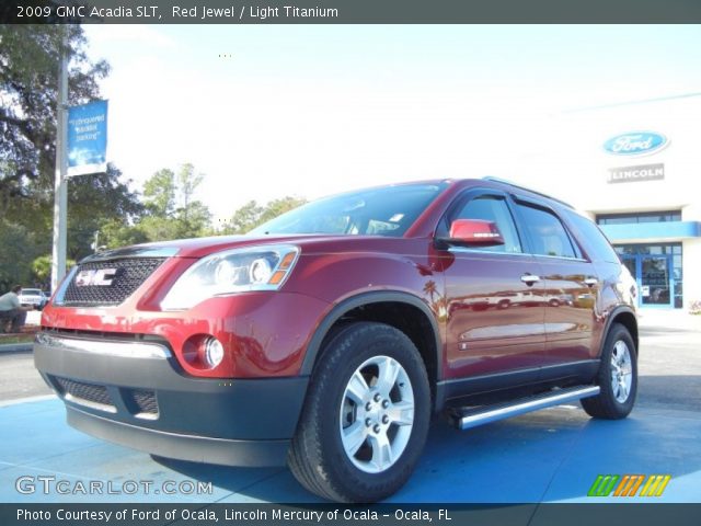 2009 GMC Acadia SLT in Red Jewel