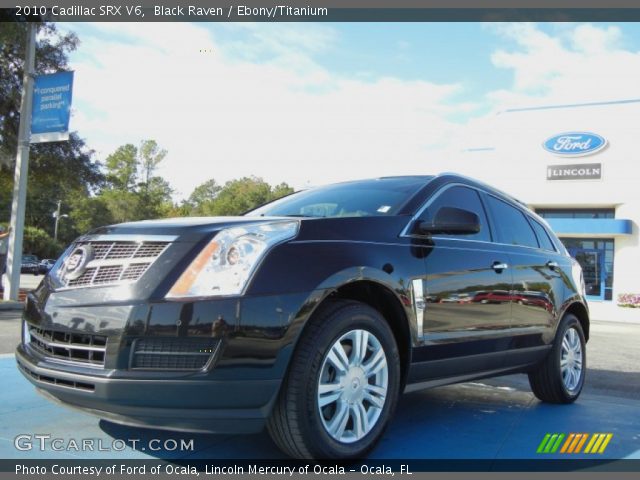 2010 Cadillac SRX V6 in Black Raven