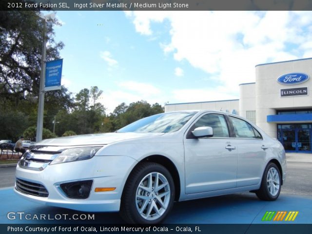 2012 Ford Fusion SEL in Ingot Silver Metallic