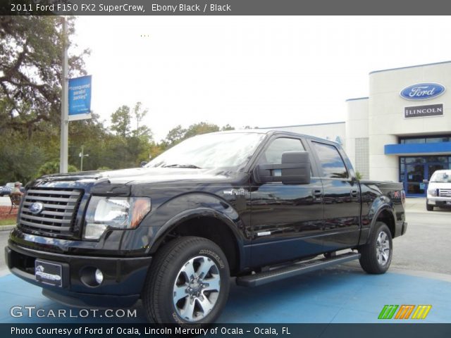 2011 Ford F150 FX2 SuperCrew in Ebony Black