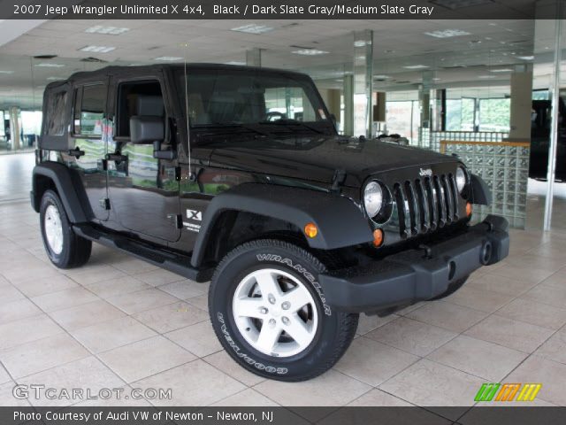 2007 Jeep Wrangler Unlimited X 4x4 in Black