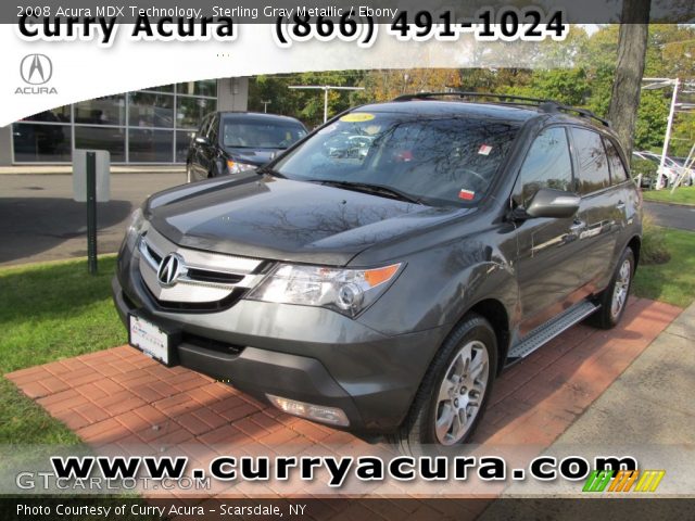 2008 Acura MDX Technology in Sterling Gray Metallic
