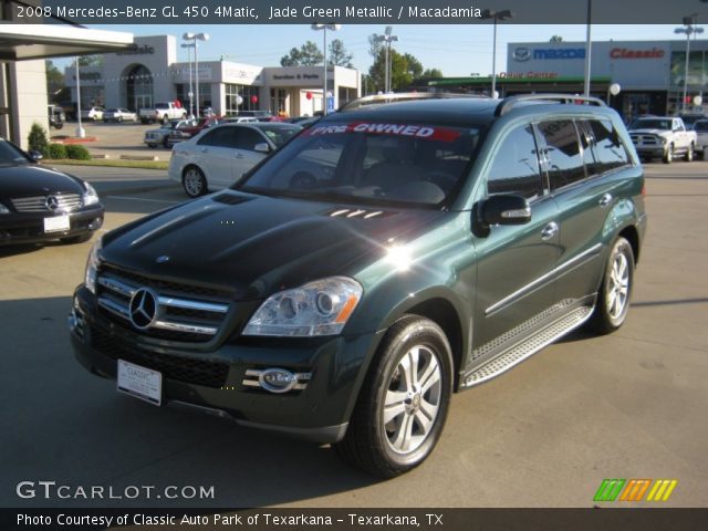 2008 Mercedes-Benz GL 450 4Matic in Jade Green Metallic