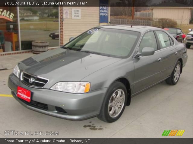 2001 Acura TL 3.2 in Laguna Green Pearl