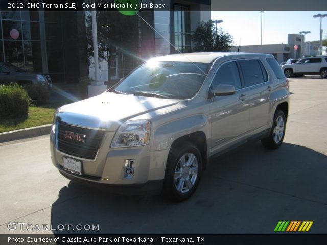 2012 GMC Terrain SLE in Gold Mist Metallic