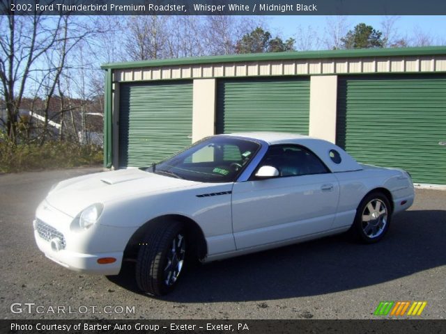 2002 Ford Thunderbird Premium Roadster in Whisper White