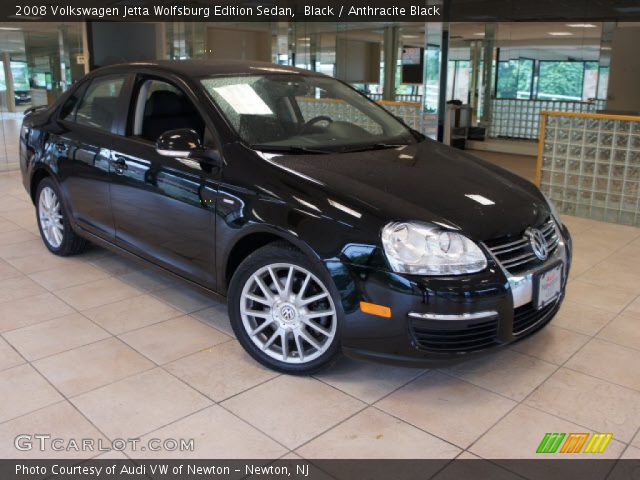 2008 Volkswagen Jetta Wolfsburg Edition Sedan in Black