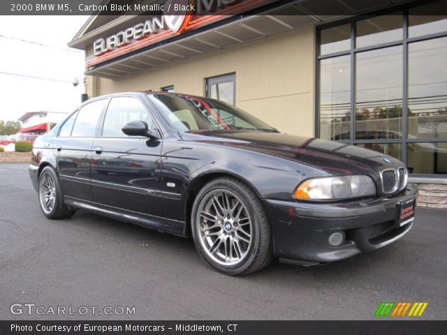 2000 BMW M5  in Carbon Black Metallic