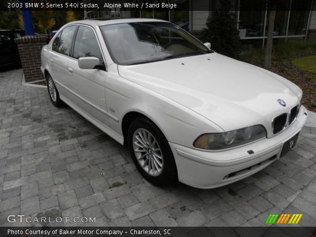 2003 Bmw 540i white #7