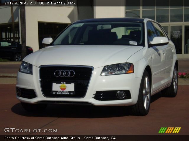 2012 Audi A3 2.0 TDI in Ibis White