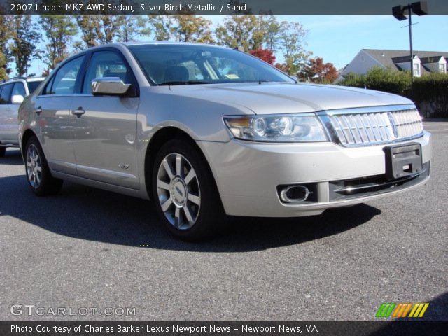 2007 Lincoln MKZ AWD Sedan in Silver Birch Metallic