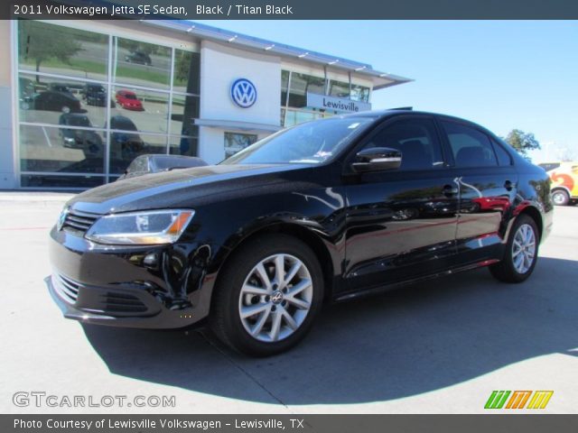 2011 Volkswagen Jetta SE Sedan in Black